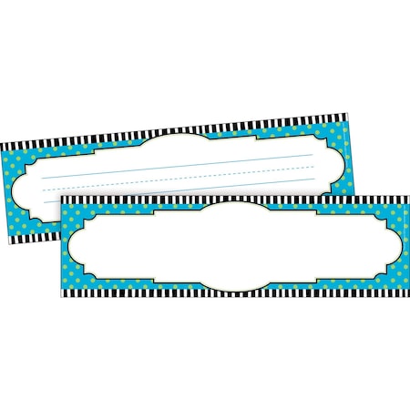 Barker Creek Nature's Colors Bulletin Board Signs/Name Plates, 36/Pack 1422